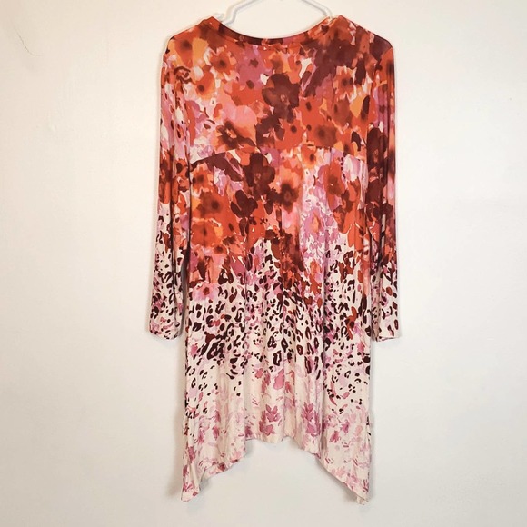 Red Long sleeve Knit top size M/L - Picture 3 of 3